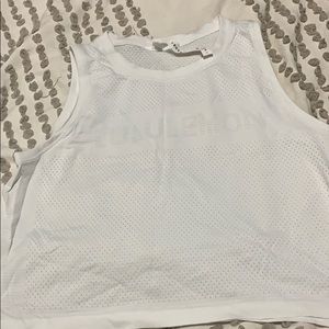 LULULEMON LOGO TANK TOP SZ 10